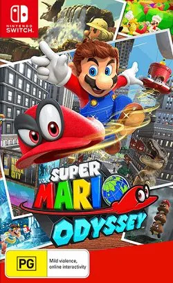 کاور بازی Super Mario Odyssey
