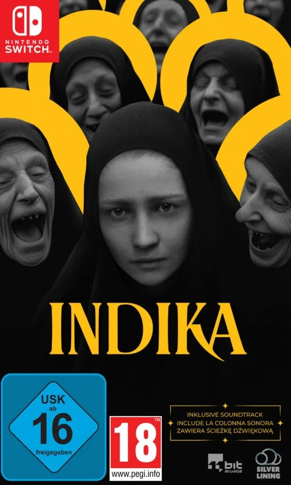 کاور رسمی دانلود بازی INDIKA نینتندو سوییچ