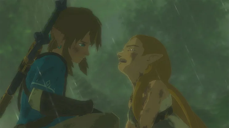 اسکرین شات گیم پلی بازی The Legend of Zelda Breath of the Wild شماره 2 برای نینتندو سوییچ