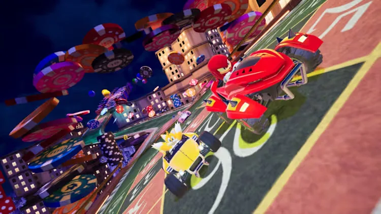 اسکرین شات گیم پلی بازی Sonic Racing: CrossWorlds - Mega Man شماره 4 برای نینتندو سوییچ