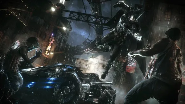 اسکرین شات گیم پلی بازی Batman: Arkham Knight شماره 1 برای نینتندو سوییچ