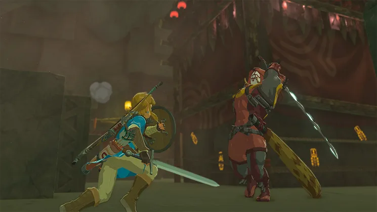 اسکرین شات گیم پلی بازی The Legend of Zelda Breath of the Wild شماره 1 برای نینتندو سوییچ