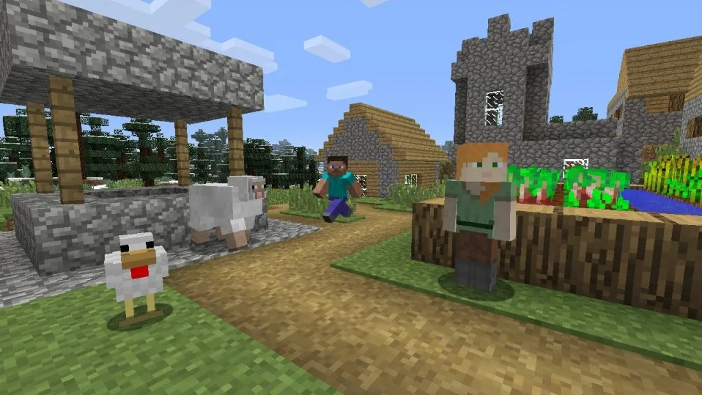 اسکرین شات گیم پلی بازی Minecraft شماره 4 برای نینتندو سوییچ