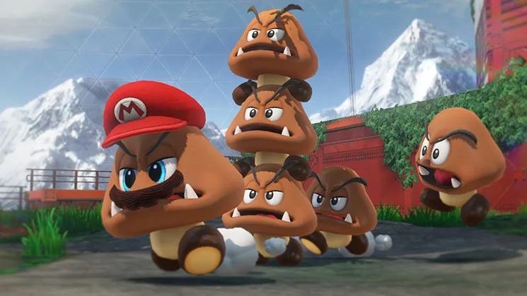 اسکرین شات گیم پلی بازی Super Mario Odyssey شماره 1 برای نینتندو سوییچ