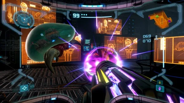 اسکرین شات گیم پلی بازی Metroid Prime Remastered شماره 3 برای نینتندو سوییچ