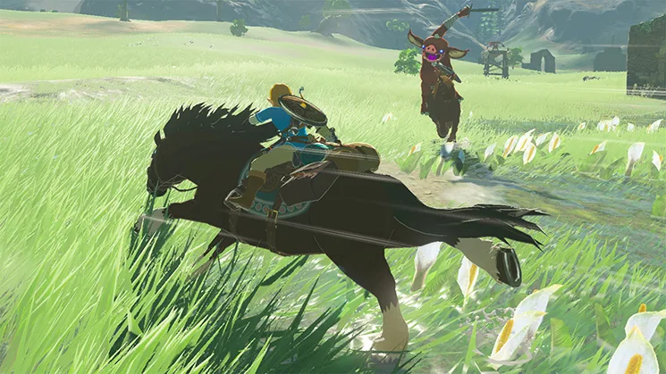 اسکرین شات گیم پلی بازی The Legend of Zelda Breath of the Wild شماره 4 برای نینتندو سوییچ
