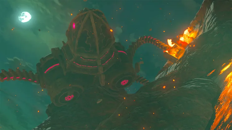 اسکرین شات گیم پلی بازی The Legend of Zelda Breath of the Wild شماره 3 برای نینتندو سوییچ
