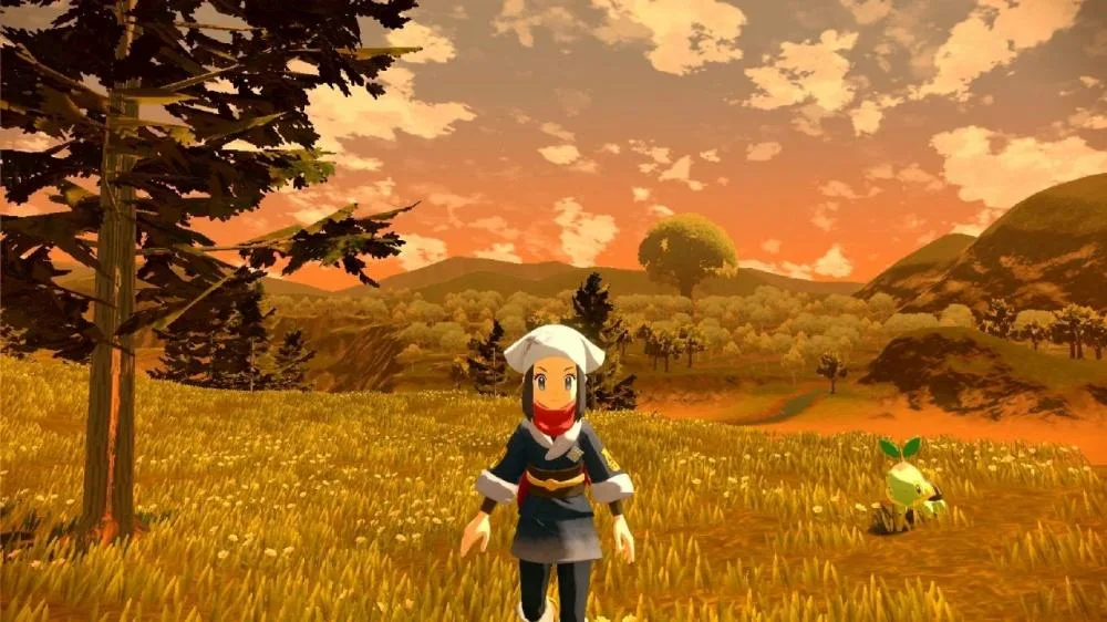 اسکرین شات گیم پلی بازی Pokémon Legends: Arceus شماره 3 برای نینتندو سوییچ