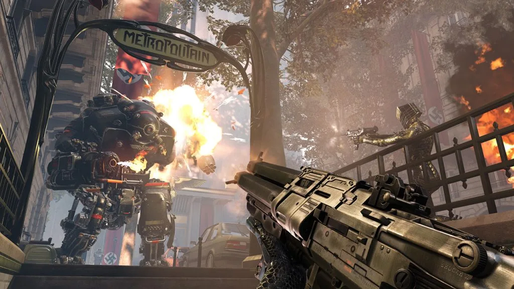 اسکرین شات گیم پلی بازی Wolfenstein Youngblood Deluxe Edition شماره 4 برای نینتندو سوییچ