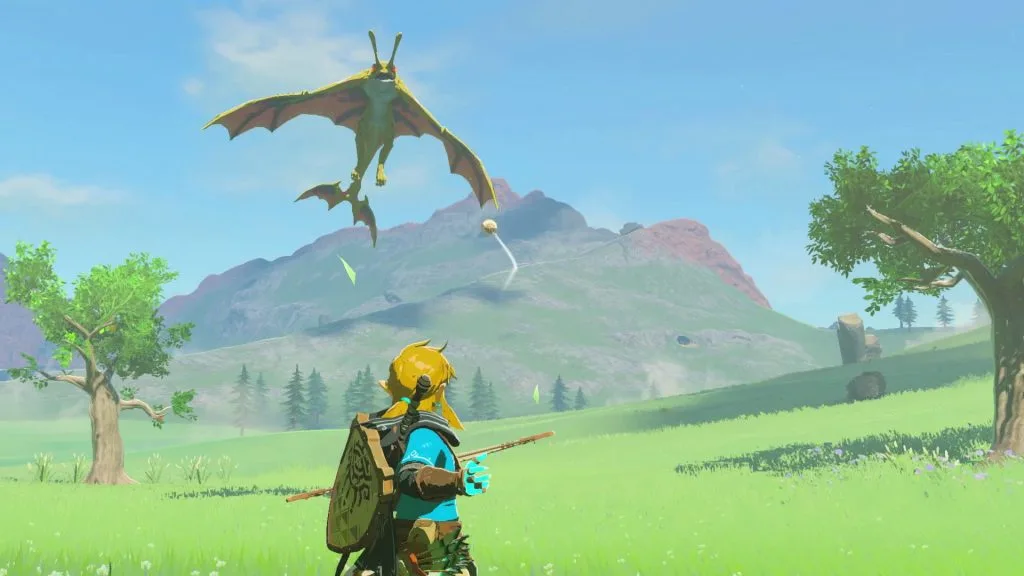 اسکرین شات گیم پلی بازی The Legend of Zelda: Tears of the Kingdom شماره 1 برای نینتندو سوییچ