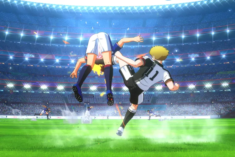 اسکرین شات گیم پلی بازی Captain Tsubasa Rise of New Champions شماره 3 برای نینتندو سوییچ