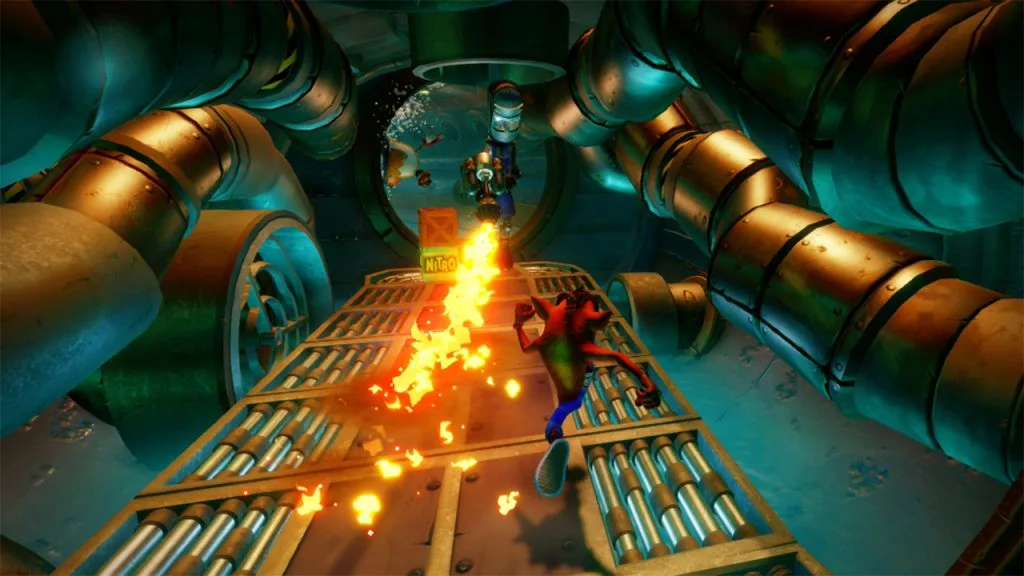 اسکرین شات گیم پلی بازی Crash Bandicoot N. Sane Trilogy شماره 4 برای نینتندو سوییچ