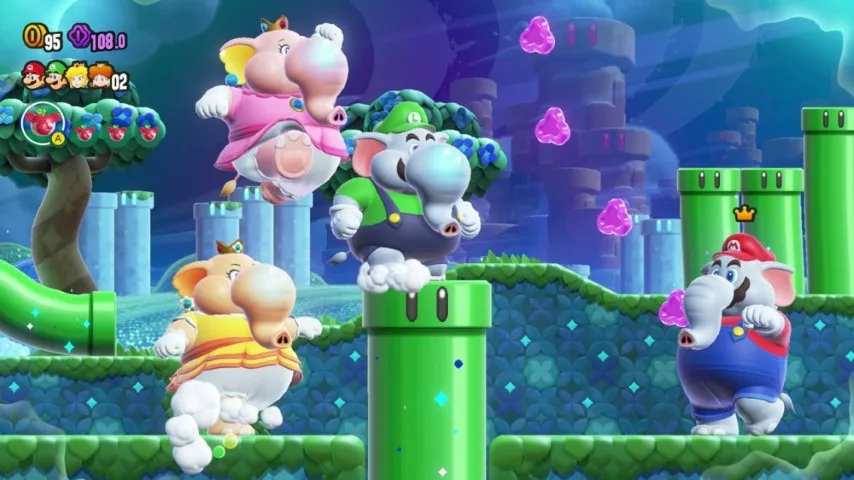 اسکرین شات گیم پلی بازی Super Mario Bros. Wonder شماره 3 برای نینتندو سوییچ