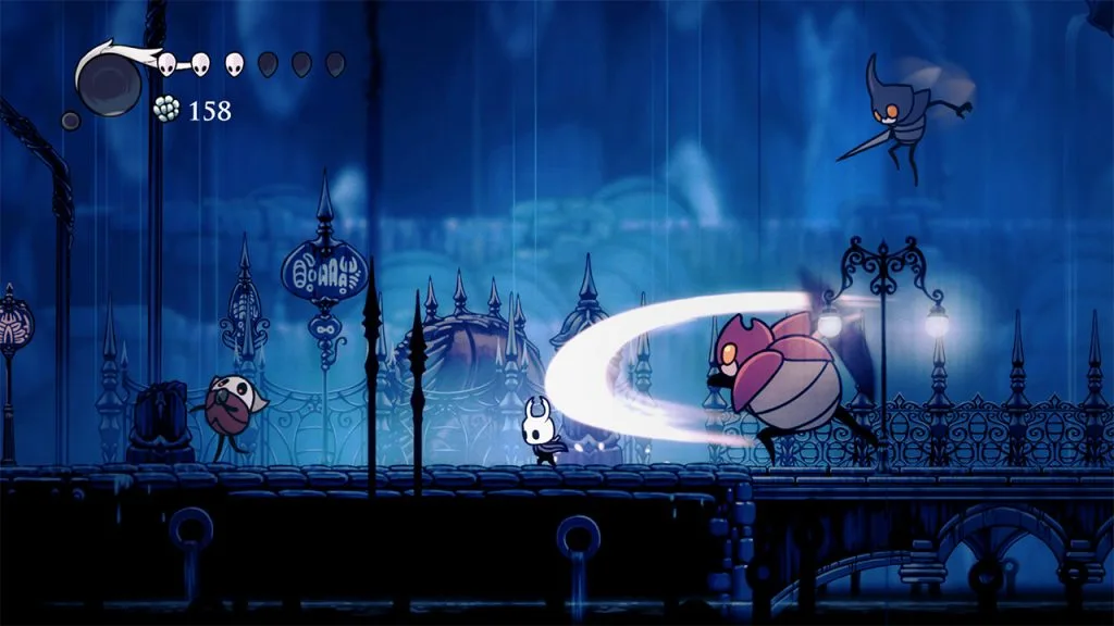اسکرین شات گیم پلی بازی Hollow Knight شماره 1 برای نینتندو سوییچ