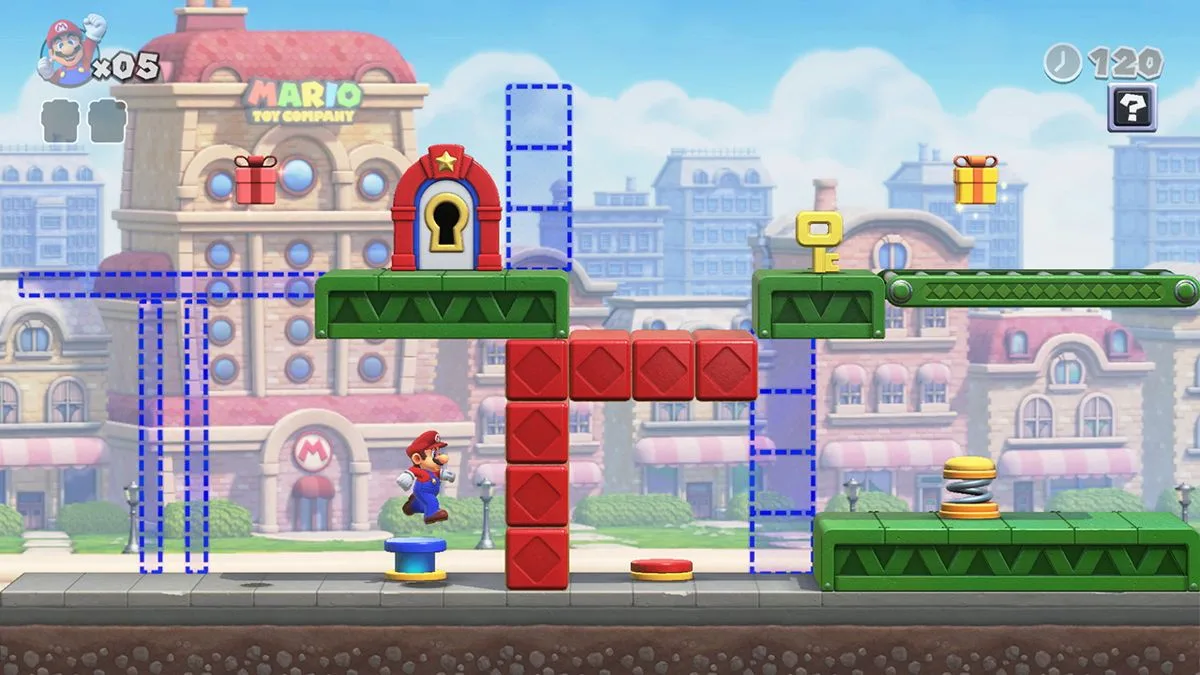 اسکرین شات گیم پلی بازی Mario vs. Donkey شماره 1 برای نینتندو سوییچ