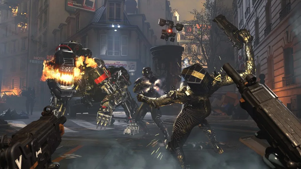 اسکرین شات گیم پلی بازی Wolfenstein Youngblood Deluxe Edition شماره 2 برای نینتندو سوییچ