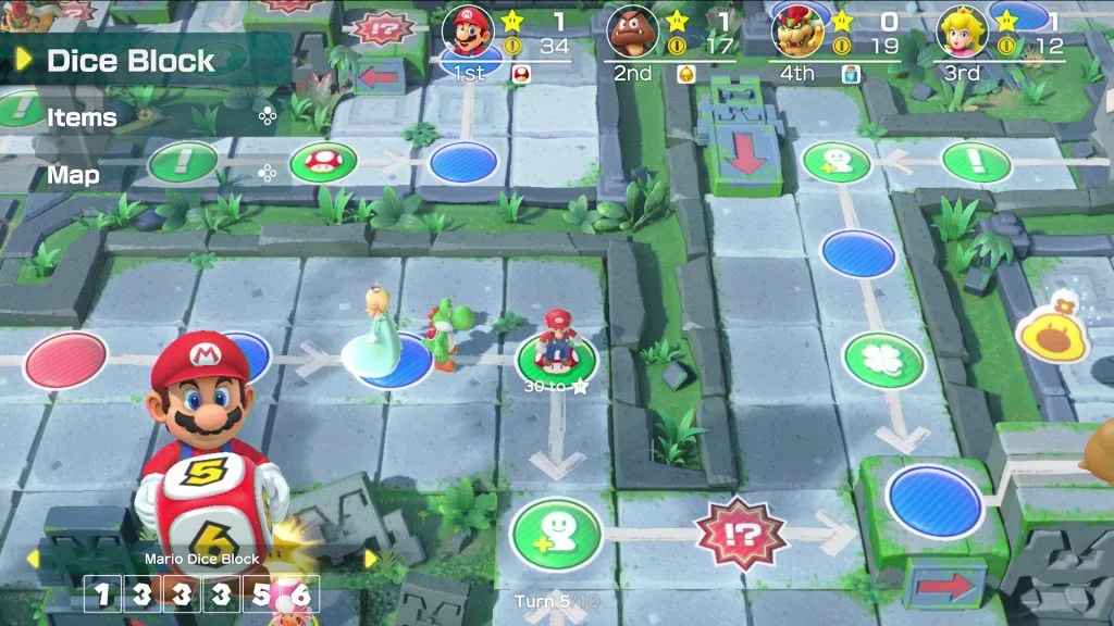 اسکرین شات گیم پلی بازی Super Mario Party شماره 4 برای نینتندو سوییچ