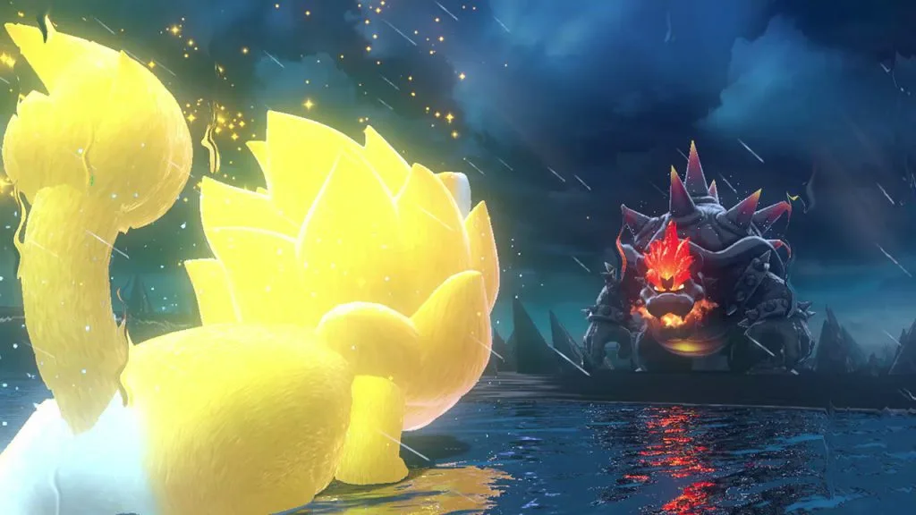 اسکرین شات گیم پلی بازی Super Mario 3D World + Bowser’s Fury شماره 2 برای نینتندو سوییچ