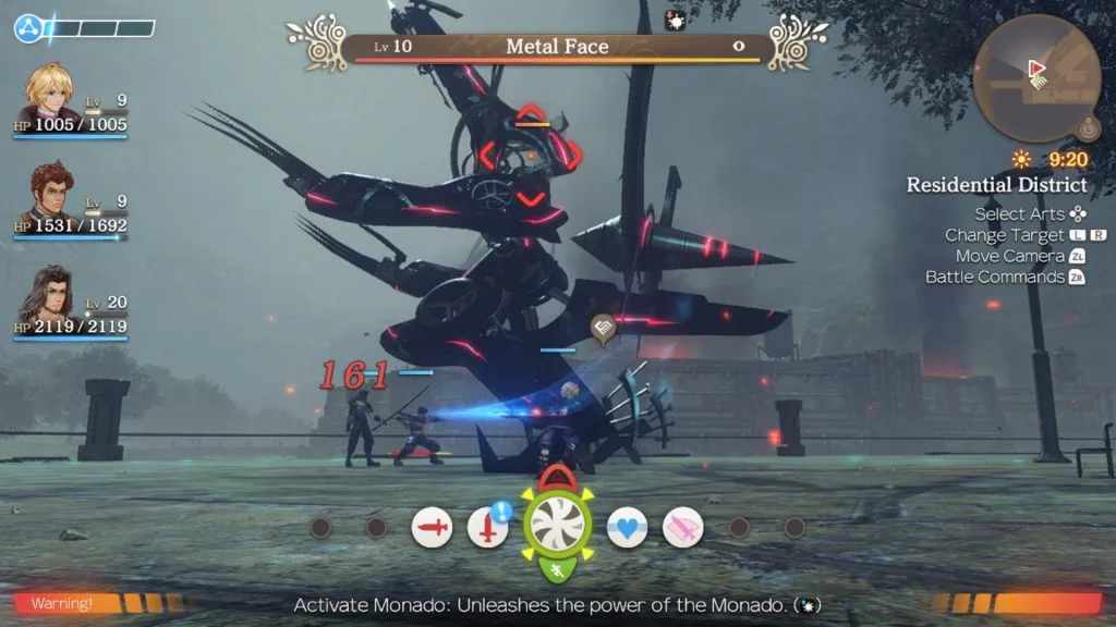 اسکرین شات گیم پلی بازی Xenoblade Chronicles: Definitive Edition شماره 1 برای نینتندو سوییچ