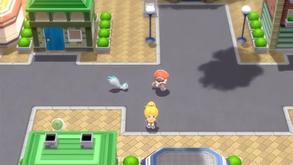 اسکرین شات گیم پلی بازی Pokémon Brilliant Diamond شماره 1 برای نینتندو سوییچ