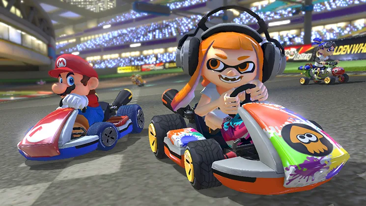 اسکرین شات گیم پلی بازی Mario Kart 8 Deluxe شماره 2 برای نینتندو سوییچ