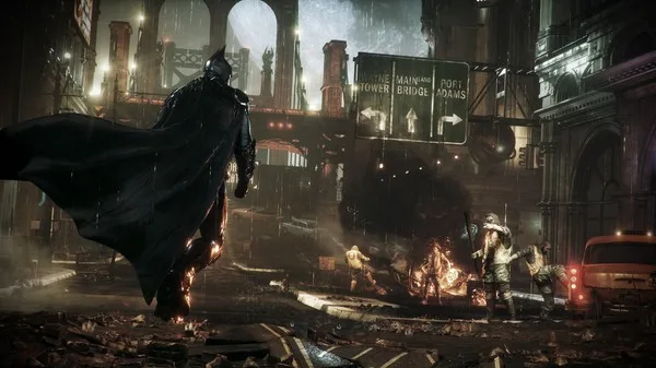 اسکرین شات گیم پلی بازی Batman: Arkham Knight شماره 2 برای نینتندو سوییچ
