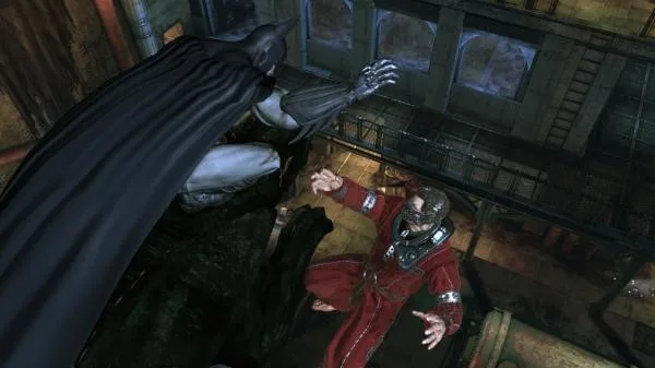 اسکرین شات گیم پلی بازی Batman: Arkham Asylum شماره 1 برای نینتندو سوییچ
