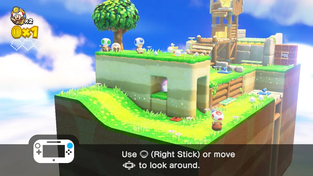 اسکرین شات گیم پلی بازی Captain Toad: Treasure Tracker شماره 3 برای نینتندو سوییچ
