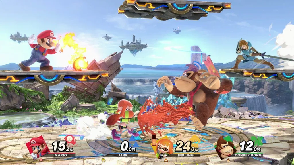 اسکرین شات گیم پلی بازی Super Smash Bros Ultimate شماره 1 برای نینتندو سوییچ