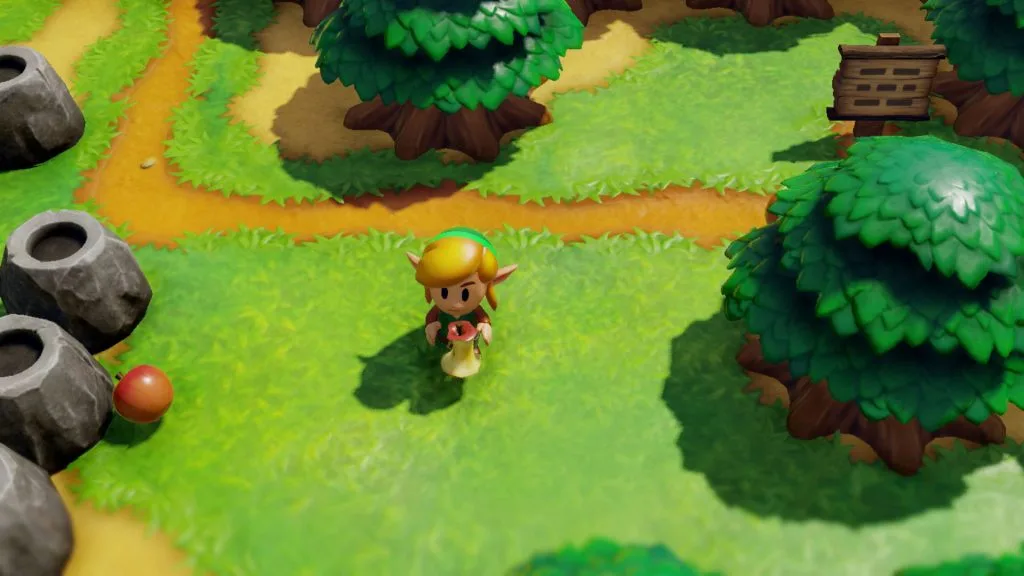 اسکرین شات گیم پلی بازی The Legend of Zelda: Link’s Awakening شماره 3 برای نینتندو سوییچ