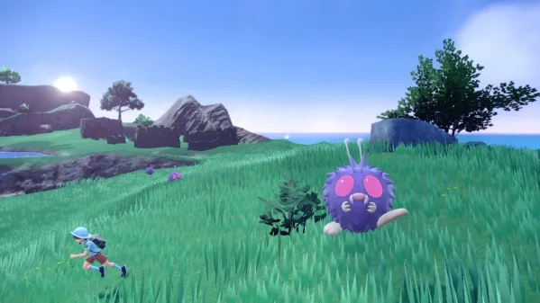 اسکرین شات گیم پلی بازی Pokémon Violet شماره 3 برای نینتندو سوییچ
