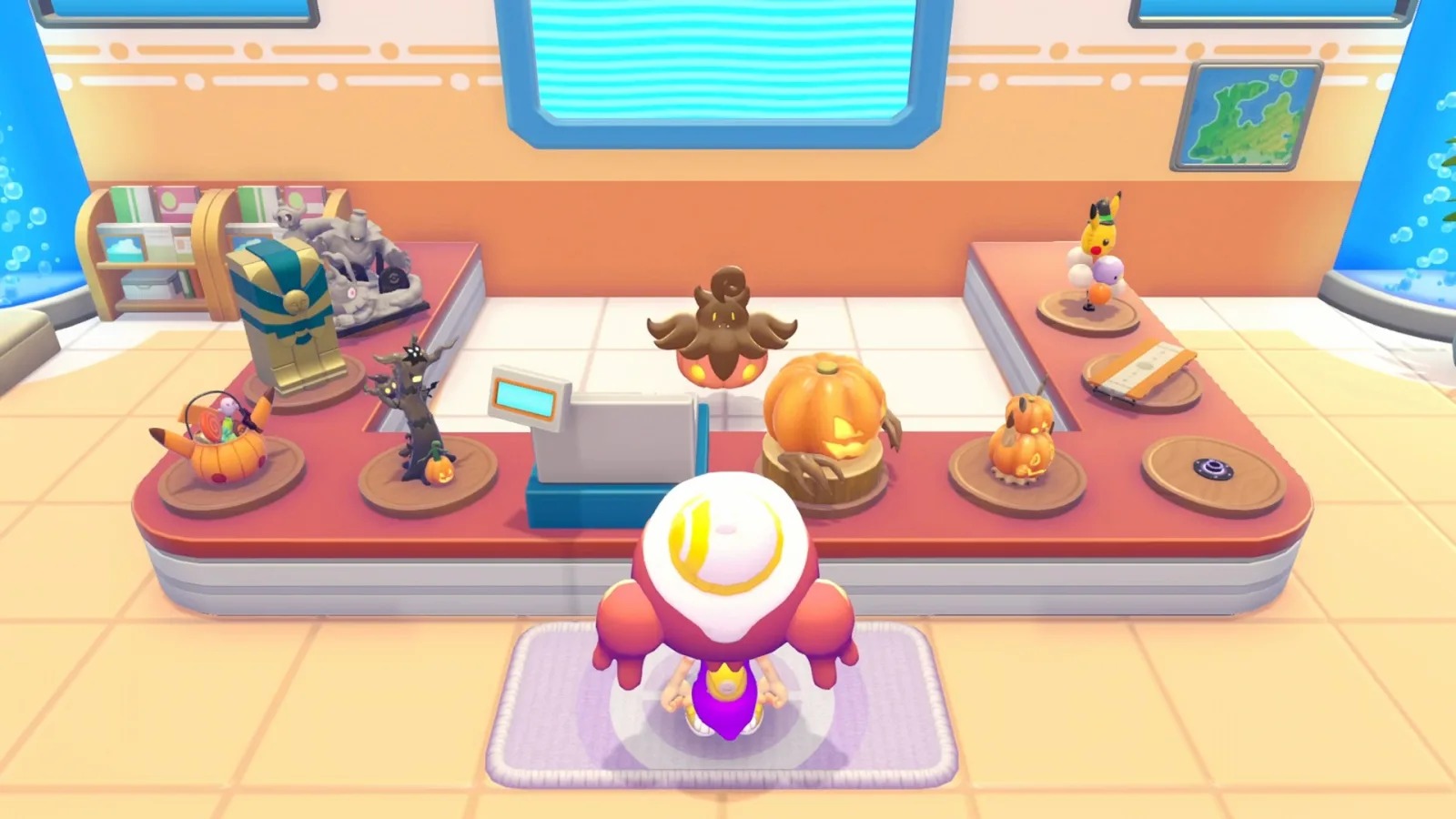تبادل پاداشها در Pokemon Center