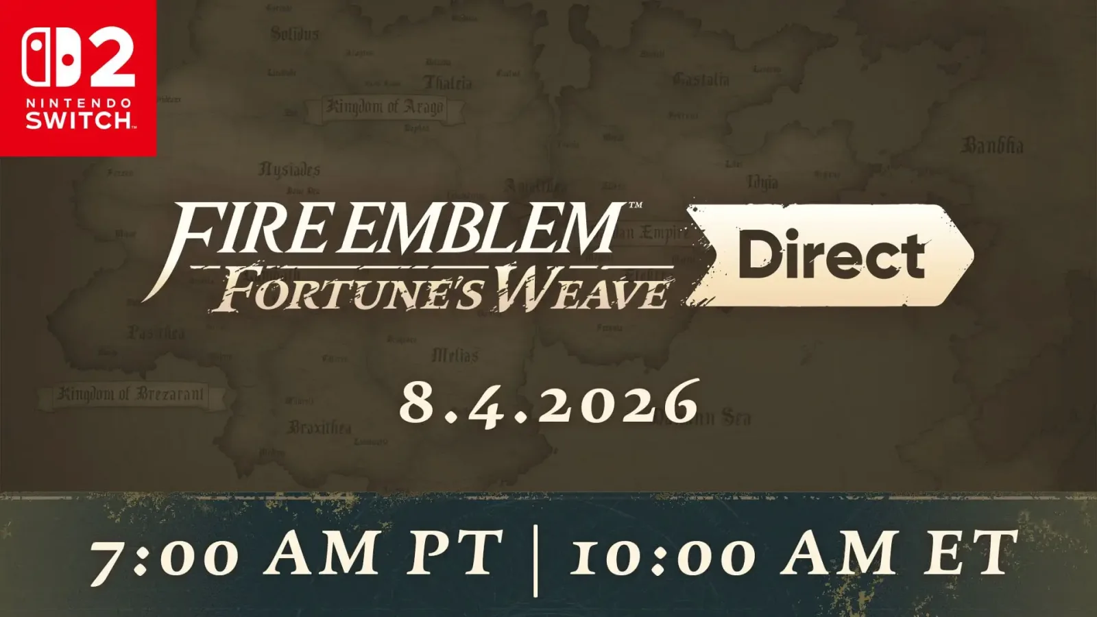 رویداد نینتندو دایرکت اختصاصی Fire Emblem: Fortune’s Weave فردا برگزار می‌شود