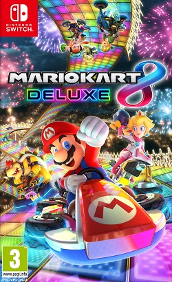کاور رسمی دانلود بازی Mario Kart 8 Deluxe نینتندو سوییچ