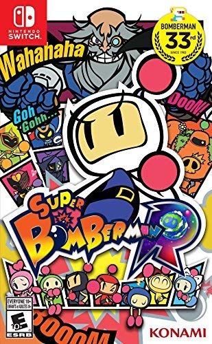 کاور رسمی دانلود بازی Super Bomberman R نینتندو سوییچ