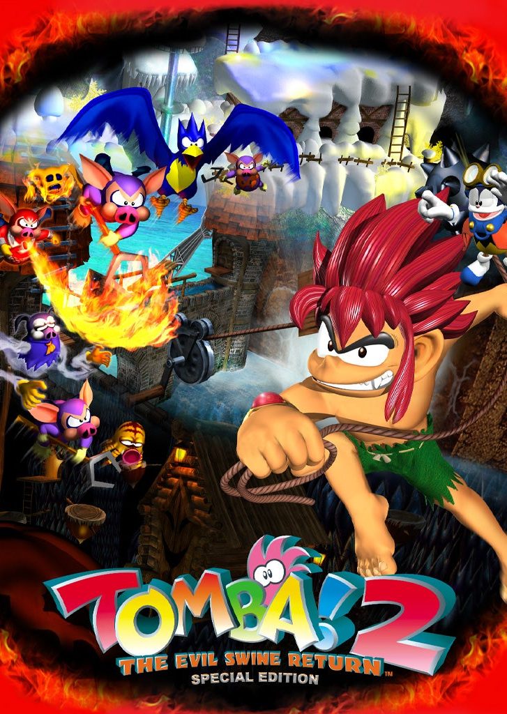 کاور رسمی دانلود بازی Tomba 2 The Evil Swine Return Special Edition نینتندو سوییچ