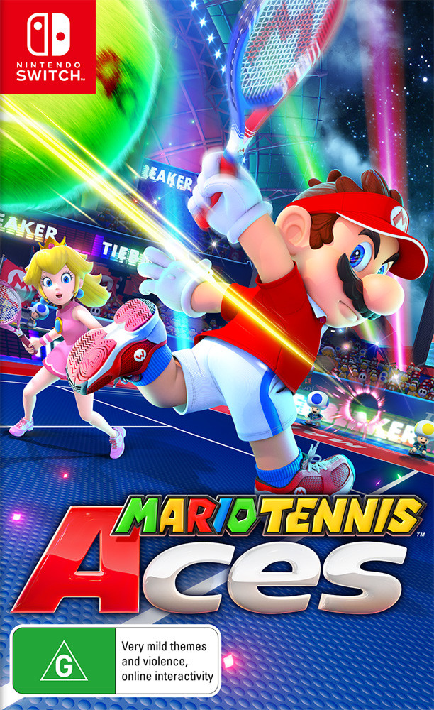 کاور رسمی دانلود بازی Mario Tennis Aces نینتندو سوییچ