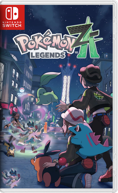 کاور رسمی دانلود بازی Pokémon Legends: Z-A نینتندو سوییچ
