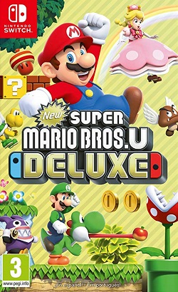 کاور رسمی دانلود بازی New Super Mario Bros. U Deluxe نینتندو سوییچ